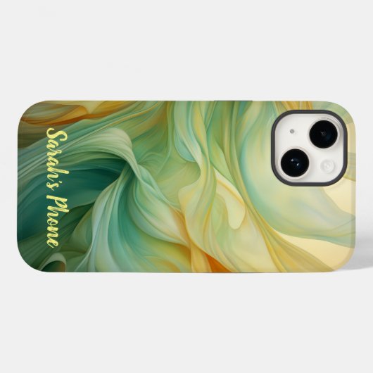 Prachtige iPhone 14 telefoonhoes, gepersonaliseerd Case-Mate iPhone Case (Achterkant (horizontaal))