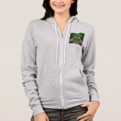 Prachtige Iris Fantasy Pathway Hoodie (Voorkant)