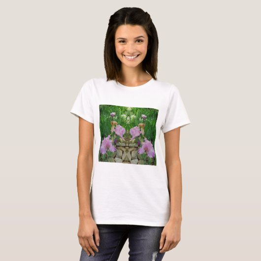 Prachtige Iris Fantasy Pathway T-shirt (Voorkant volledig)