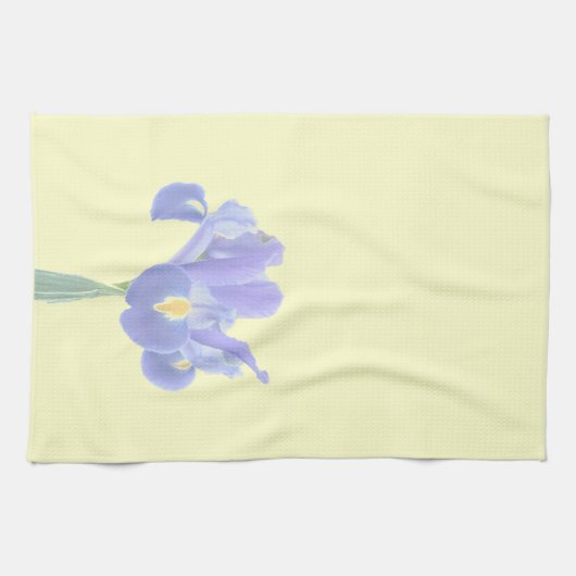 Prachtige Iris Tea Towel Theedoek (Horizontaal)