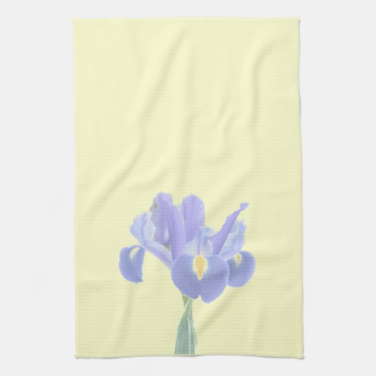 Prachtige Iris Tea Towel Theedoek (Verticaal)