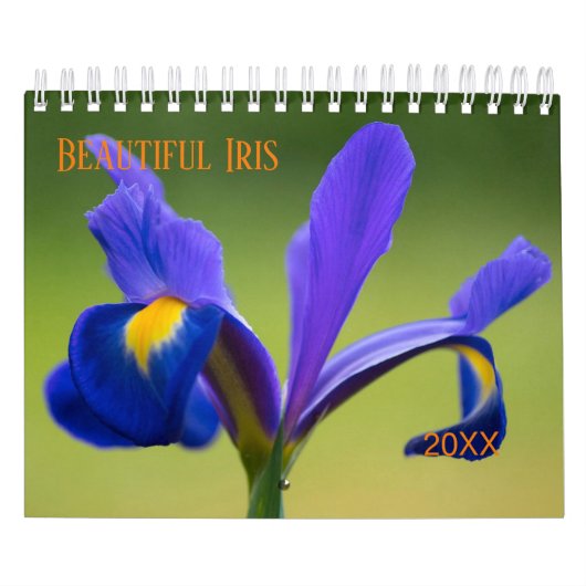 Prachtige Irisfotokalender Kalender (Hoes)