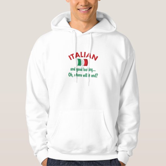 Prachtige Italiaans Hoodie (Voorkant)