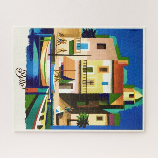 Prachtige Italiaanse reisposter Legpuzzel (Horizontaal)