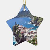 Prachtige Italiaanse seaside Keramisch Ornament (Links)