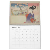 Prachtige Japanse afdrukagenda 2012 Kalender (Feb 2026)