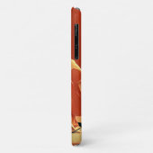 Prachtige Japanse  Geisha in Kimono Red Case-Mate iPhone Case (Achterkant/links)