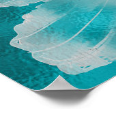 Prachtige Japanse Koi Fish, Cherry Blossom Japan Poster (Hoek)