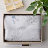 Prachtige Japanse Koi-viszwemmen Tissuepapier (Geschenk)