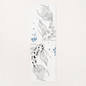 Prachtige Japanse Koi-viszwemmen Yogamat (Voorkant)