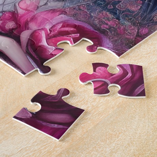 Prachtige Japanse meisjes Gothic Fantasy Triptych Legpuzzel (Zijkant)