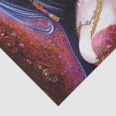 Prachtige Japanse meisjes Gothic Fantasy Triptych Tissuepapier (Detail)