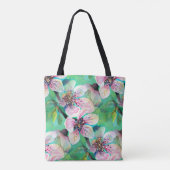 Prachtige Japanse Sakura Cherry Tree Flowers Tote Bag (Achterkant)
