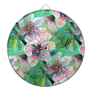 Prachtige Japanse Sakura Kersenboom Monogram Dartbord