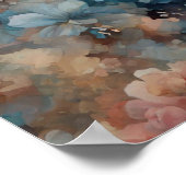 Prachtige Jasmine Bloemenmeisje Poster (Hoek)