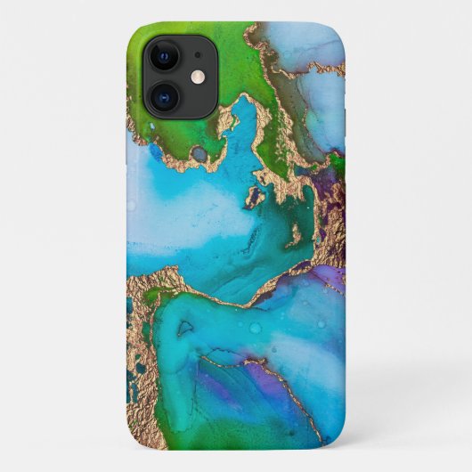 Prachtige Jewel Tones Cell Hoesje (Achterkant)