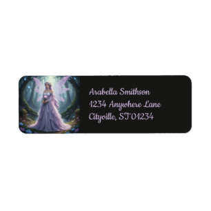 Prachtige June Pearl Fairy Etiket