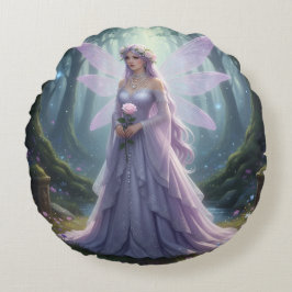 Prachtige June Pearl Fairy Rond Kussen