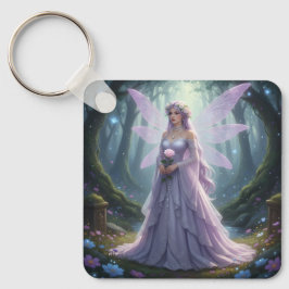 Prachtige June Pearl Fairy Sleutelhanger