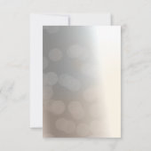 Prachtige Kaart voor weddenschappen met bruine bru (Achterkant)