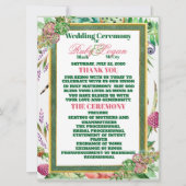 Prachtige Kaart voor weddenschappen tussen weddens (Voorkant)