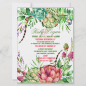 Prachtige Kaart voor weduwen met succes (Achterkant)