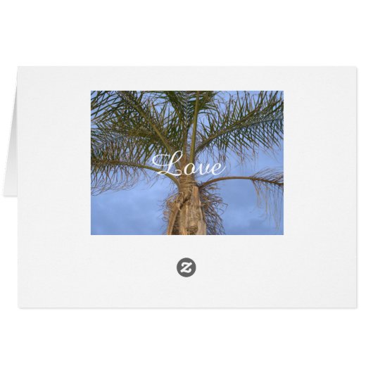 Prachtige Kaarten van de Beach Weddenaftentafel (Achterkant Horizontaal)