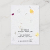 Prachtige Kaarten voor het weergeven van films in  Visitekaartje (Achterkant)