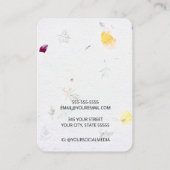 Prachtige Kaarten voor het weergeven van films in  Visitekaartje (Achterkant)