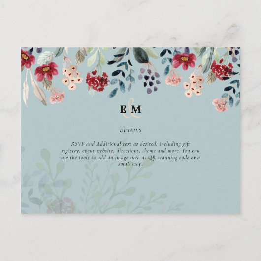 Prachtige KARDINAAL Vogels Trouwen Briefkaart (Achterkant)