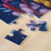 Prachtige Kardinaalvogel Legpuzzel (Zijkant)