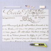 Prachtige karte Postale, franstalpapier Tissuepapier (Craft)