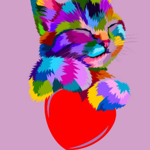 Prachtige kat 	iPhone 8/7 plus hoesje