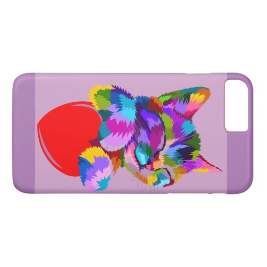Prachtige kat Case-Mate iPhone case (Achterkant (Horizontaal))