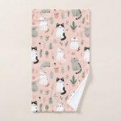 Prachtige Katten Bad Handdoek (Handdoek)