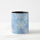 Prachtige kerst sneeuw mok (Midden)