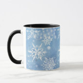 Prachtige kerst sneeuw mok (Links)
