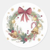 Prachtige Kerst stickers (Voorkant)