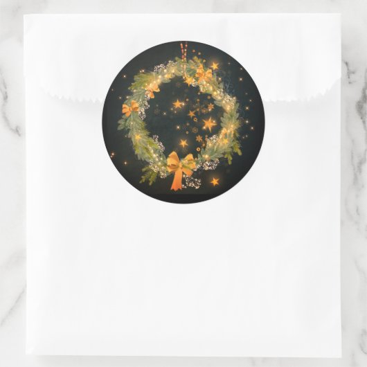 Prachtige Kerst stickers (Tas)