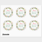 Prachtige Kerst stickers gepersonaliseerd (Vel)