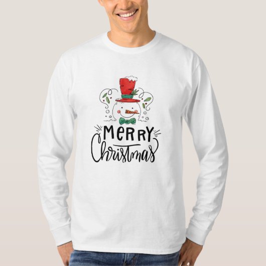 Prachtige kerst t-shirt (Voorkant)