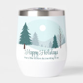 Prachtige kerstbomen Winterfeest (Voorkant)