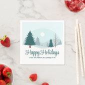 Prachtige kerstbomen Winterfeest Servet (Insitu)