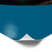 Prachtige kerstboom in barokstijl perfect poster (Hoek)