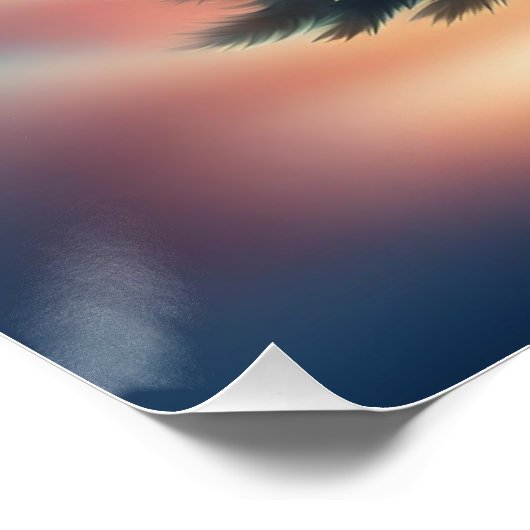 Prachtige kerstboom in het winterbos perfect poster (Hoek)