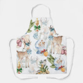 Prachtige kerstillustraties schort (Voorkant)