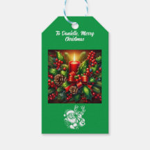 Prachtige kerstkaars en Polar Beer