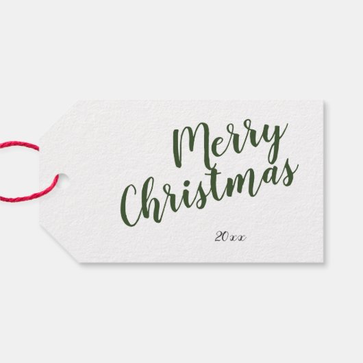 Prachtige kerstkardinaal, speciaal geschept Label Cadeaulabel (Achterkant Horizontaal)