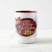 Prachtige kerstkoffie Mok (Midden)