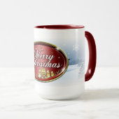 Prachtige kerstkoffie Mok (Voorkant rechts)